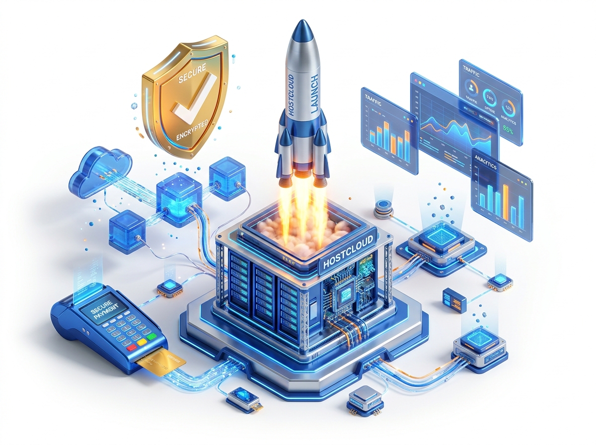 All your needs to accept and launch online - IntecHost Rocket Infrastructure